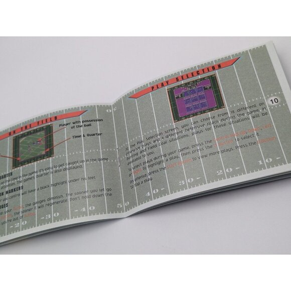 NFL Blitz Nintendo Game Boy Color (Nintendo 64, 1997) Manual Only - Picture 6 of 6